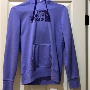 Lavender North Face Hoodie